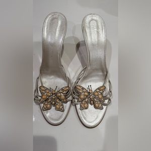 Giuseppe Zanotti Butterfly Kitten Heels